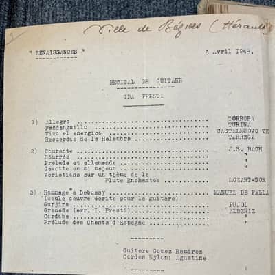 1942 Julian Gomez Ramirez (1879-1943) Signed - French Polish image 3
