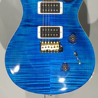 PRS Custom 24 10T 2023 Aquamarine w/ Hard Case sun damage image 2