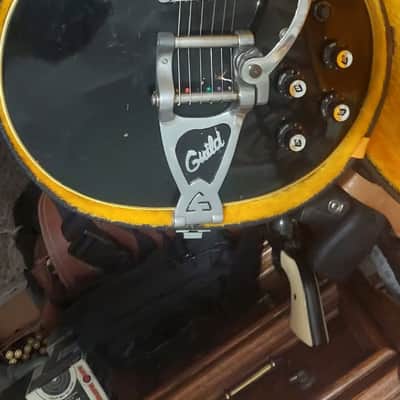Guild Bluesbird 1970s - Black image 6