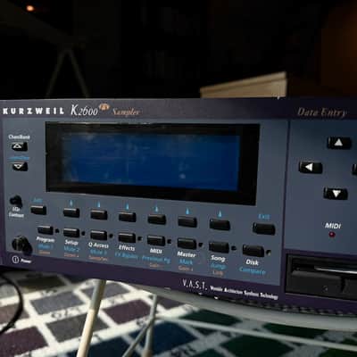 Kurzweil K2600RS 🎹 VAST Digital Sampling Synthesizer Workstation
