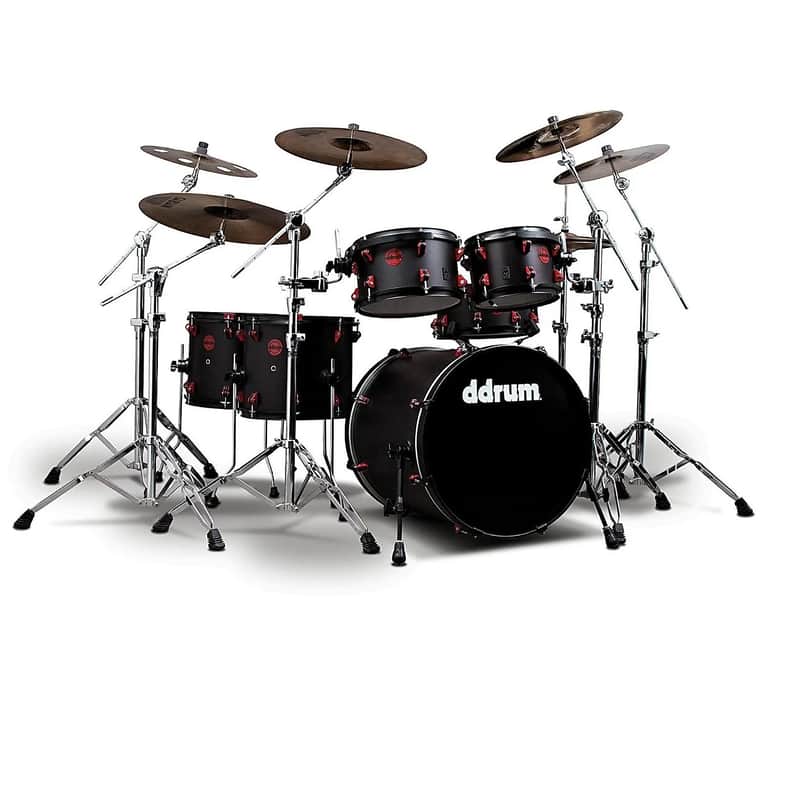 ddrum Hybrid 6 Player 10/12/14/16/20/6x13" Drum Kit with Triggers image 1