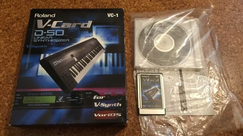 Roland VC-1 V-Card \"D-50　新品・未開封品 Roland VC1 V-Card