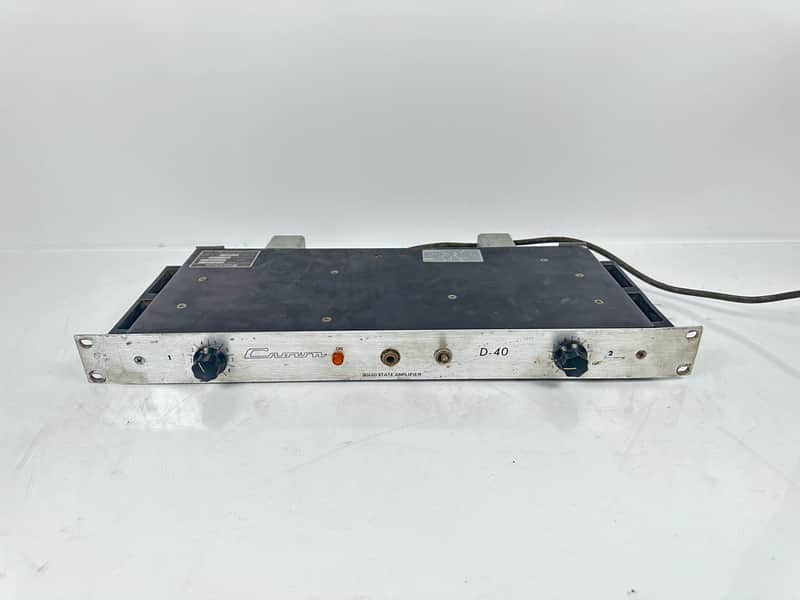 Crown D-40 Modified Amplifier w/ x2 UTC A-20 Transformers image 1