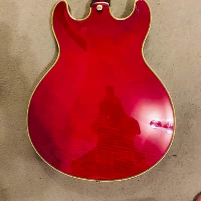 Aria Pro II TA-100 Titan Artist by Matsumoku 1981 -- AMAZING & RARE 1981 Burgundy image 4