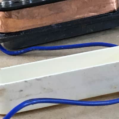 Vintage Fender (Fernandes?) Strat Middle Pickup 1980s Japan MIJ Natural Relic Aging image 2