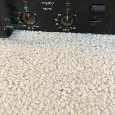 Crest Audio 4801 1200-Watt Power Amplifier 1990s - Black image 1
