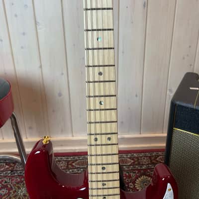 Fender Richie Kotzen Strat MN 2024 - Transparent Red Burst image 3