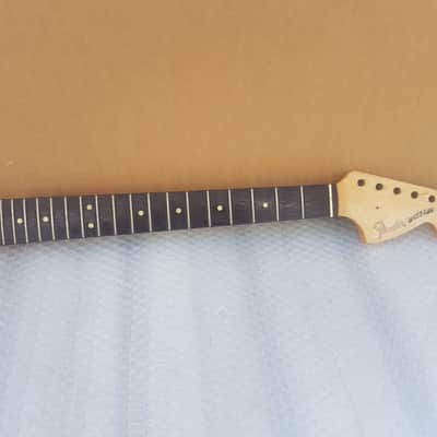 1965 FENDER MUSTANG NECK made in USA - RARE SLAB BOARD VERSION image 3