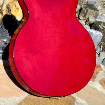Epiphone E212TV Sheraton “Special Order” 1967 See Thru Cherry image 4