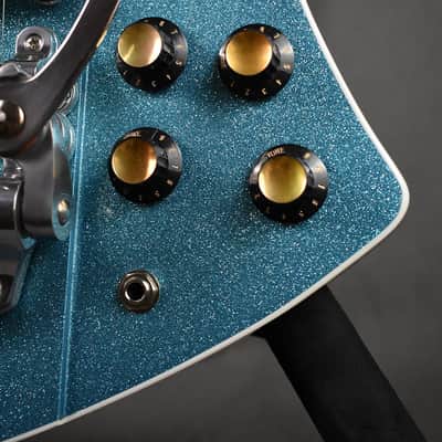 2023 Kauer Banshee Baritone Sky Blue Flake w/ Bigsby image 6