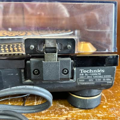 Technics SL-1200 LTD Limited Edition Gold Turntable SL-1200MK3 image 15