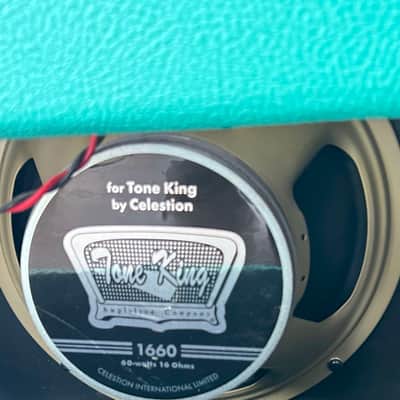 Tone King Sky King 2-Channel 35-Watt 1x12" Guitar Combo 2018 - Present - Turquoise image 5
