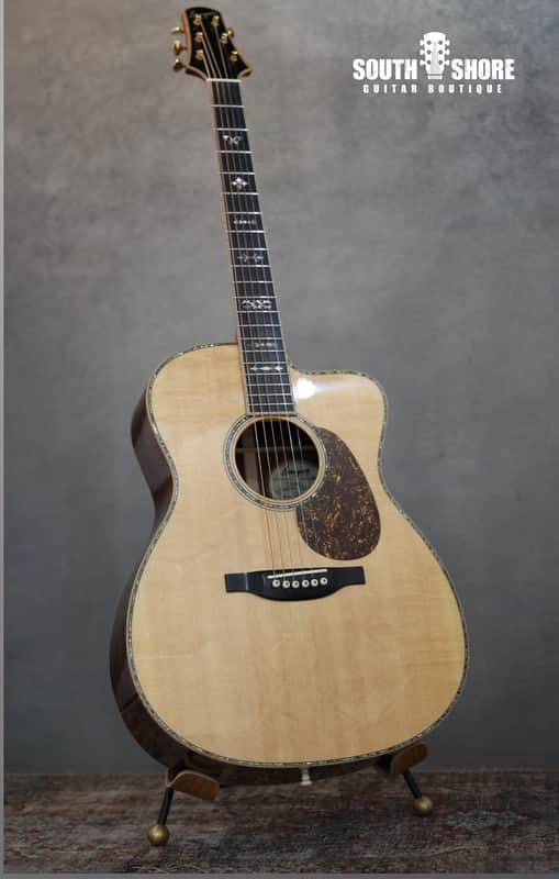 Bourgeois Jumbo OM Cutaway Custom Brazilian Rosewood 2003 image 1