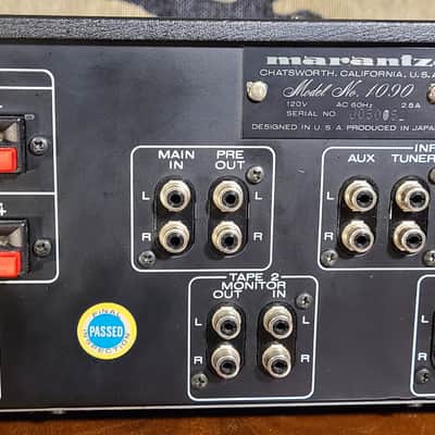 Fully Restored Marantz 1090 45WPC Stereo Integrated Amplifier - Fantastic Condition & Incredible Mar image 10