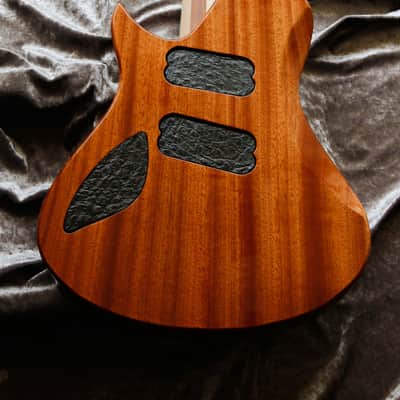 GB Liuteria Custom Boutique kapooya 8 string fanned Lichtenberg effect edition image 7