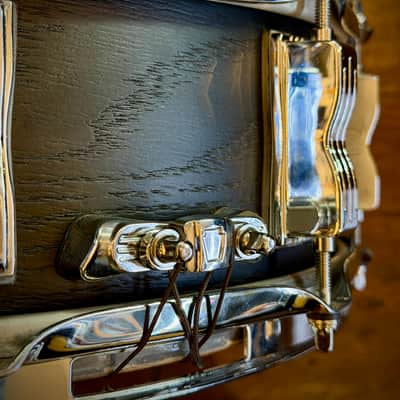 Ludwig 5x14" LS754 Classic Oak Snare Drum - Night Oak image 7