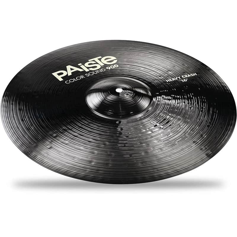 Paiste Color Sound 900 Series Black 16-Inch Heavy Crash Cymbal image 1