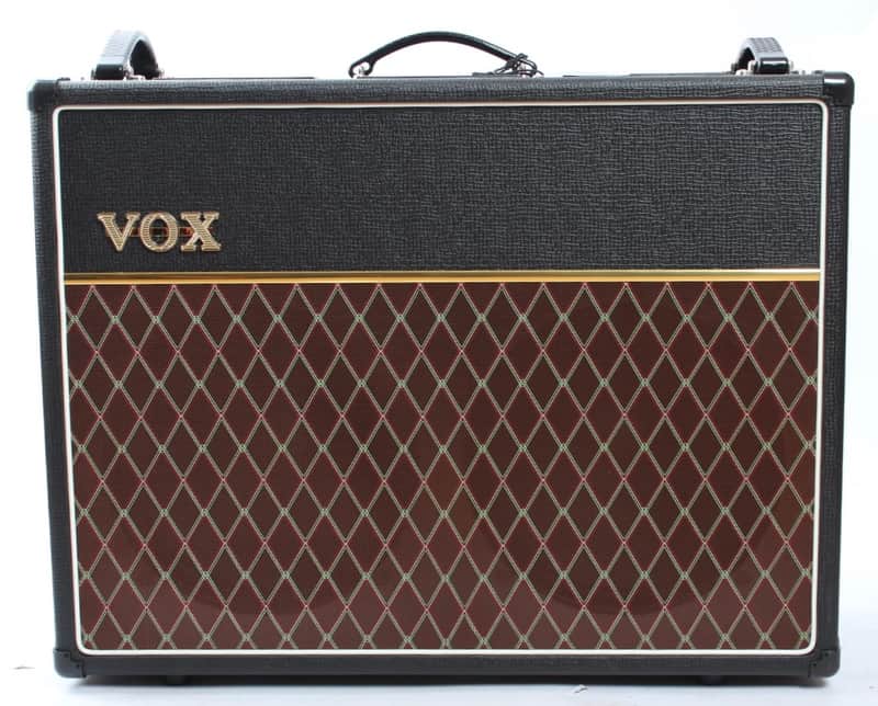2016 Vox AC30C2X Custom black blue alnico image 1