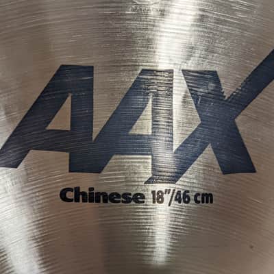Sabian 18" AAX Chinese Cymbal 2002 - 2018 - Natural image 4
