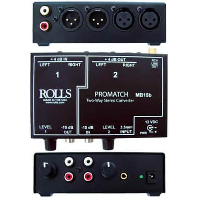 Rolls MB15b Promatch 2-Way Stereo Converter image 1