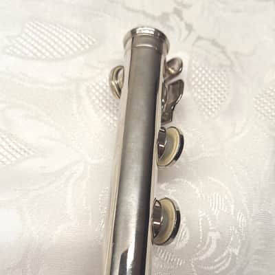 Vintage Buescher Aristocrat Flute with Case Selmer Era Lot 82-453 image 7