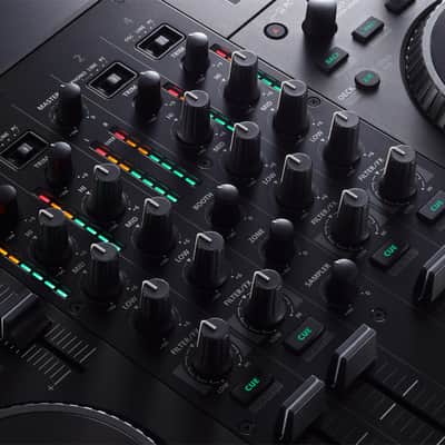 Roland DJ-707M 4-Channel DJ Controller for Mobile DJs w Drum machine , Effects , Vocal FX & Extra Features image 3