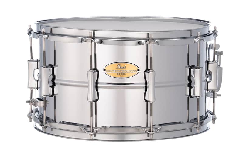 ~NEW!~ Pearl PSC1480S Primal Snare Collective 8x14 Beaded 1mm Steel Snare Drum *IN STOCK* image 1