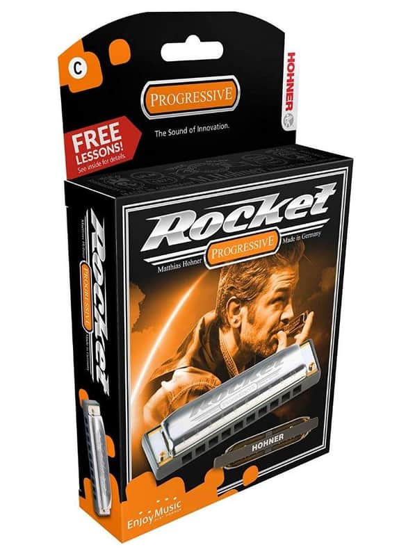 Hohner ROCKET HARP Harmonica Model M2013bx-C# Harmonica in the Key of C#=C SHARP image 1