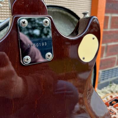 Vintage 1980s Hondo Professional Series Japan H-1010 Walnut Electric Guitar OHSC image 15
