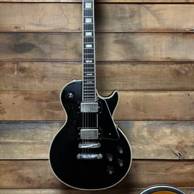1970's Ibanez MIJ Lawsuit LP Black w/case image 9