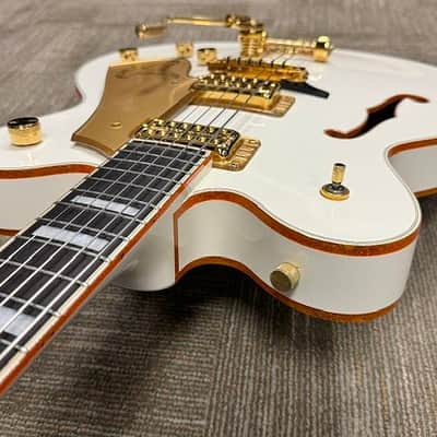MIJ 1993 Gretsch 7594 White Falcon II Semi Hollowbody El. Guitar w/ OHSC, Excellent Condition image 7
