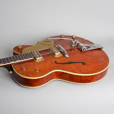 Gretsch  PX 6122 Country Gentleman Thinline Hollow Body Electric Guitar (1960), ser. #35130, original grey hard shell case. image 7
