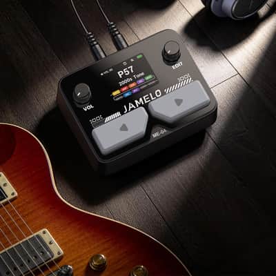 JAMELO ME-04 Mini Guitar Multi-Effects Pedal 100 Drums 40s Looper BT Audio image 5