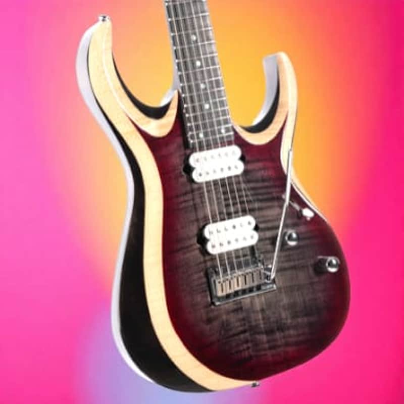 Cort X700 Duality II Lava Burst Electric Guitar | X Series Double Cutaway, Seymour Duncan Pickups, Ebony Fingerboard image 1