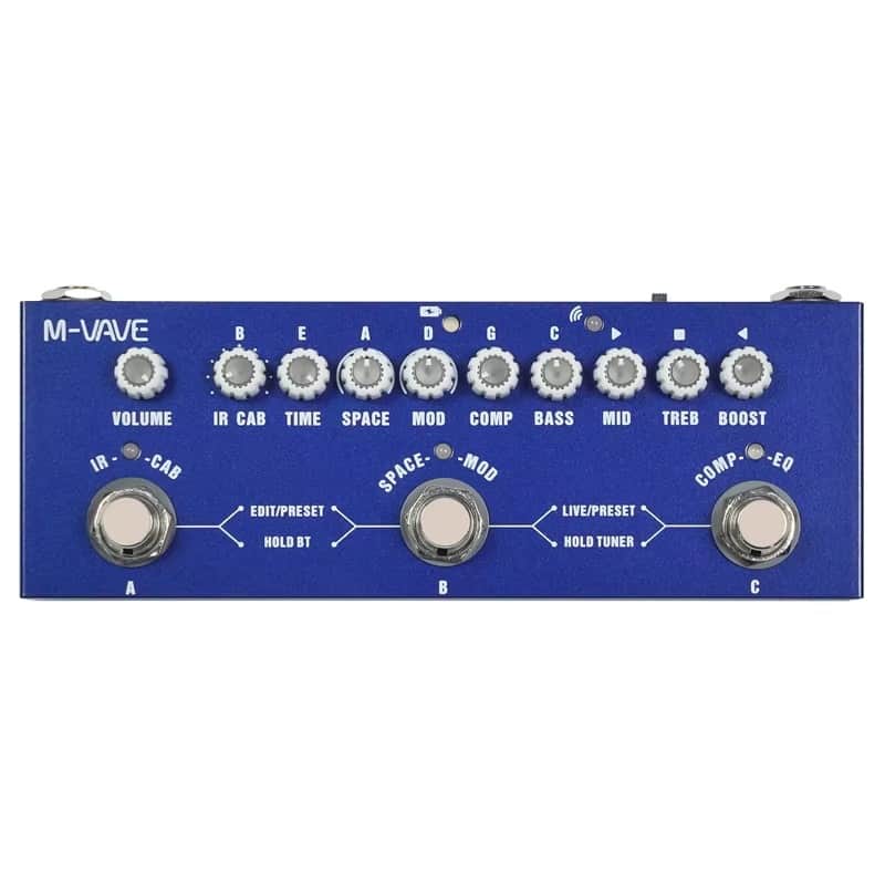 M-vave Cube BABY Bass Rechargeable Multi Effects Pedal for Electric Bass,price include the import duty for US buyer image 1
