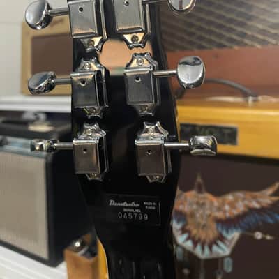 Danelectro 59M NOS Double Cutaway 2010s - Black image 3