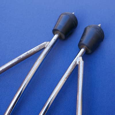 Sonor Bassdrum Spurs Legs Early 80s Champion Phonic Signature image 3