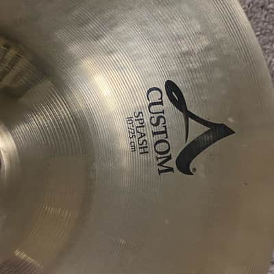 Zildjian A Custom 10" Splash Cymbal – Brilliant Finish – Excellent Condition image 3