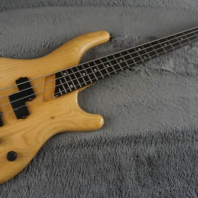 Greco Phoenix Bass MIJ Neck Through Bass Natural Finish Vintage Japan image 4
