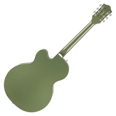 Gretsch G5420T Electromatic Classic Hollow Body Electric Guitar w/Bigsby, Laurel Fingerboard, Two-Tone Anniversary Green image 2