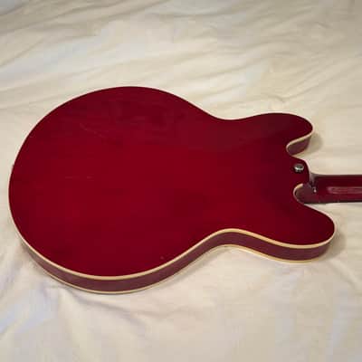 Vintage 1998 Epiphone Dot (Gibson 335) - Made in Korea (MIK) - Cherry - Free Pro Setup image 8