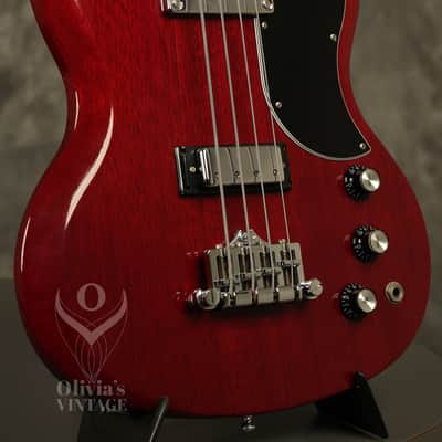 2010 Gibson SG Standard Bass Heritage Cherry NEAR MINT! image 8