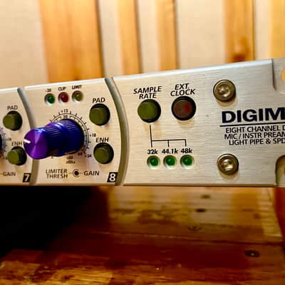 PreSonus Digimax 48kHz 8-Channel Mic Preamp 2000s - Silver image 2
