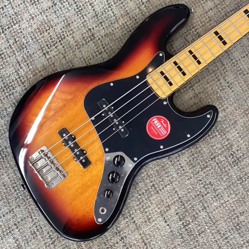 Squier Classic Vibe '70s Jazz Bass 2024 in 3-Color Sunburst image 1