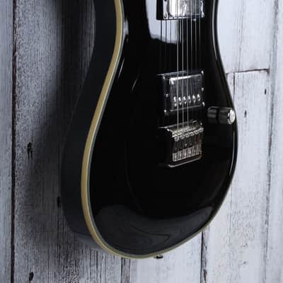 Sozo Z Series Z8SCBK Single Cut Solid Body Electric Guitar with Hardshell Case image 10