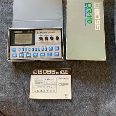 Boss DR-110 Dr. Rhythm 1980s - Silver