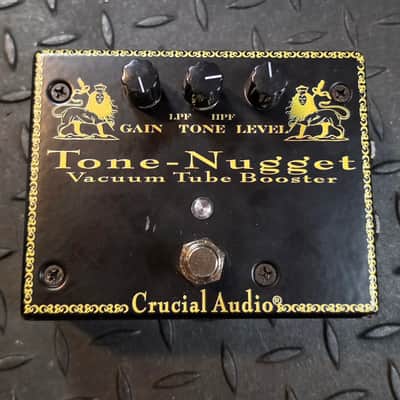 Crucial Audio Tone Nugget Vacuum Tube Booster & Tone Sweetener Shaper Boost Drive image 1