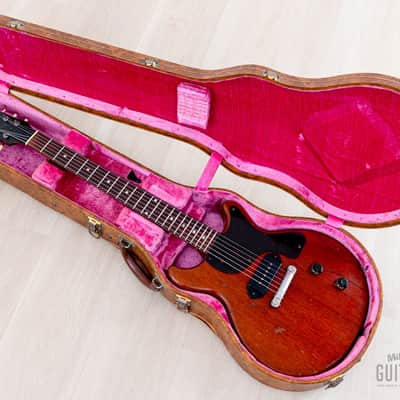 1959 Gibson Les Paul Junior Double Cut Cherry Vintage Guitar w/ Case image 20