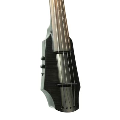 NS DESIGN WAV4 Electric Cello 4 Transparent Black image 2
