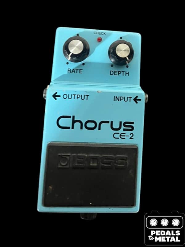 Boss CE-2 Chorus (Green Label) Japan 1984 - 1988 - Blue - X17945 image 1